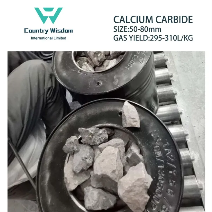 Calcium Carbide 50/100kg Drum 50-80mm Manufacturer