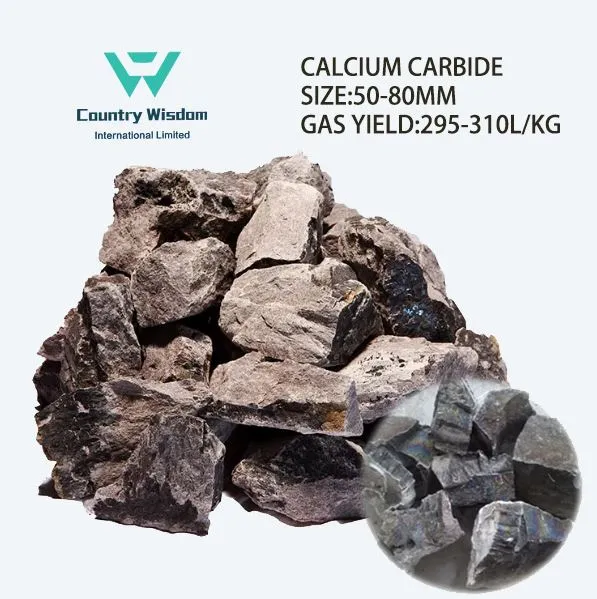 Calcium Carbide 50-80 mm Cac2 100kg/Drum For Fruit Catalyst